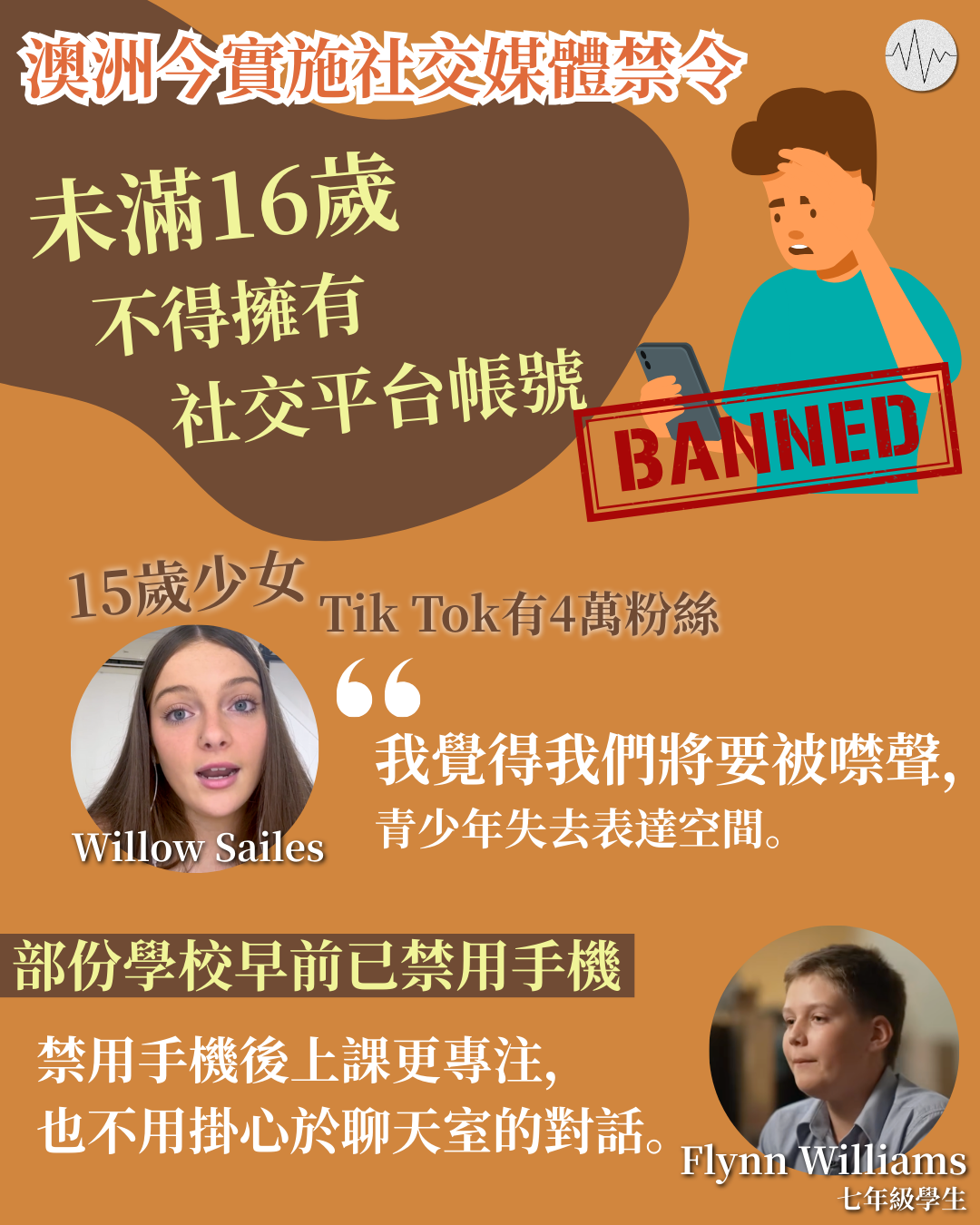 澳洲今實施社交媒體禁令 私立學校響應禁用智能電話