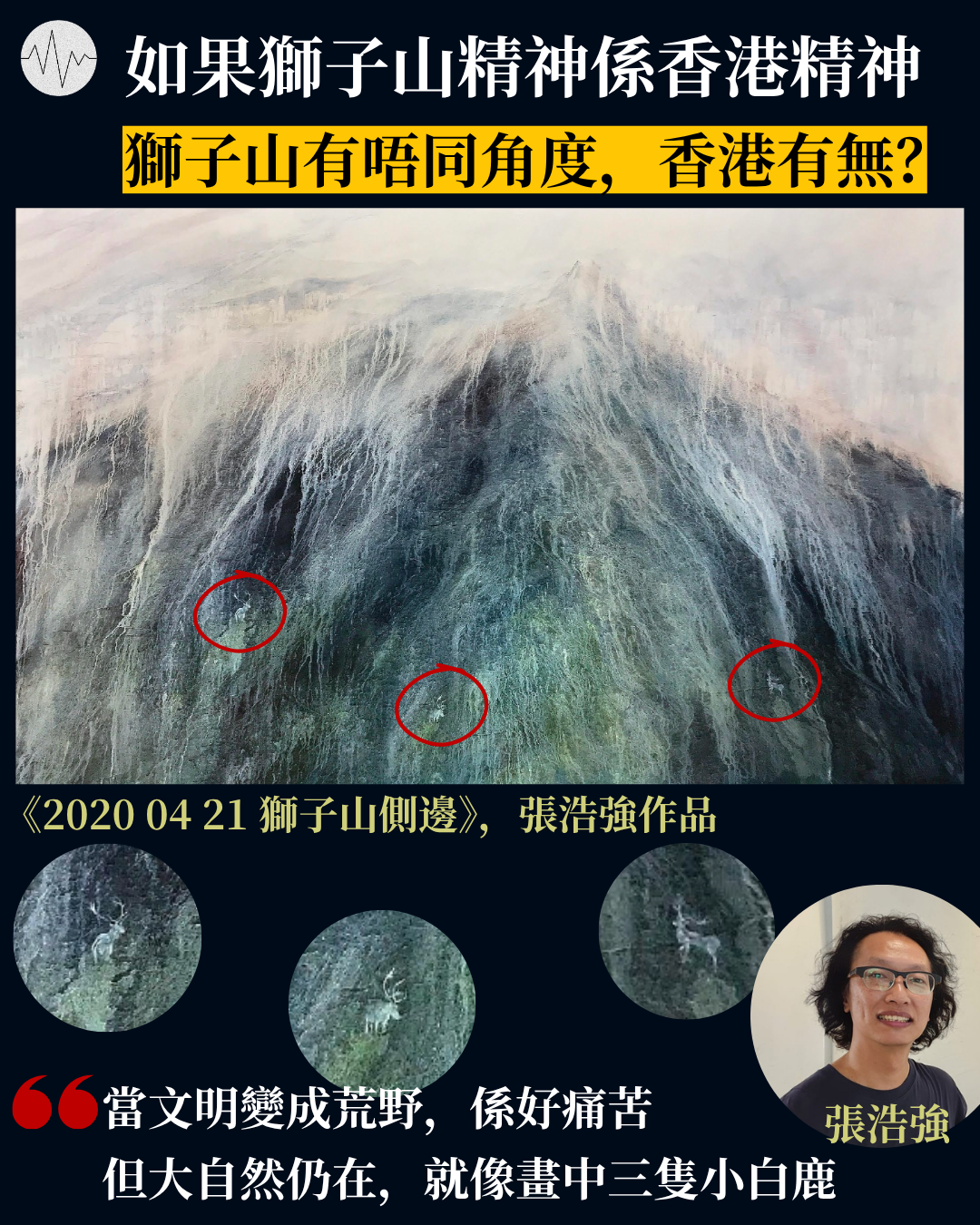 【訪藝術家張浩強（下）】一生人做一個作品 虛空中定微小一點