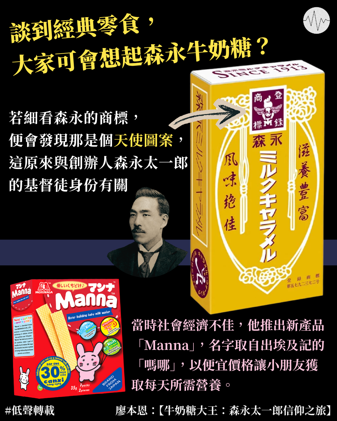 廖本恩：牛奶糖大王：森永太一郎信仰之旅