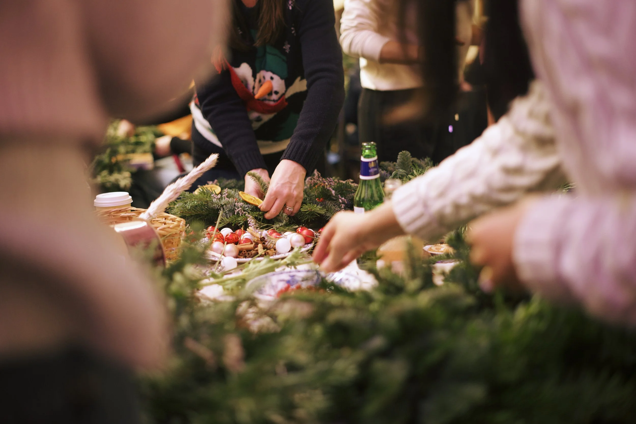 Festive Wreath Making