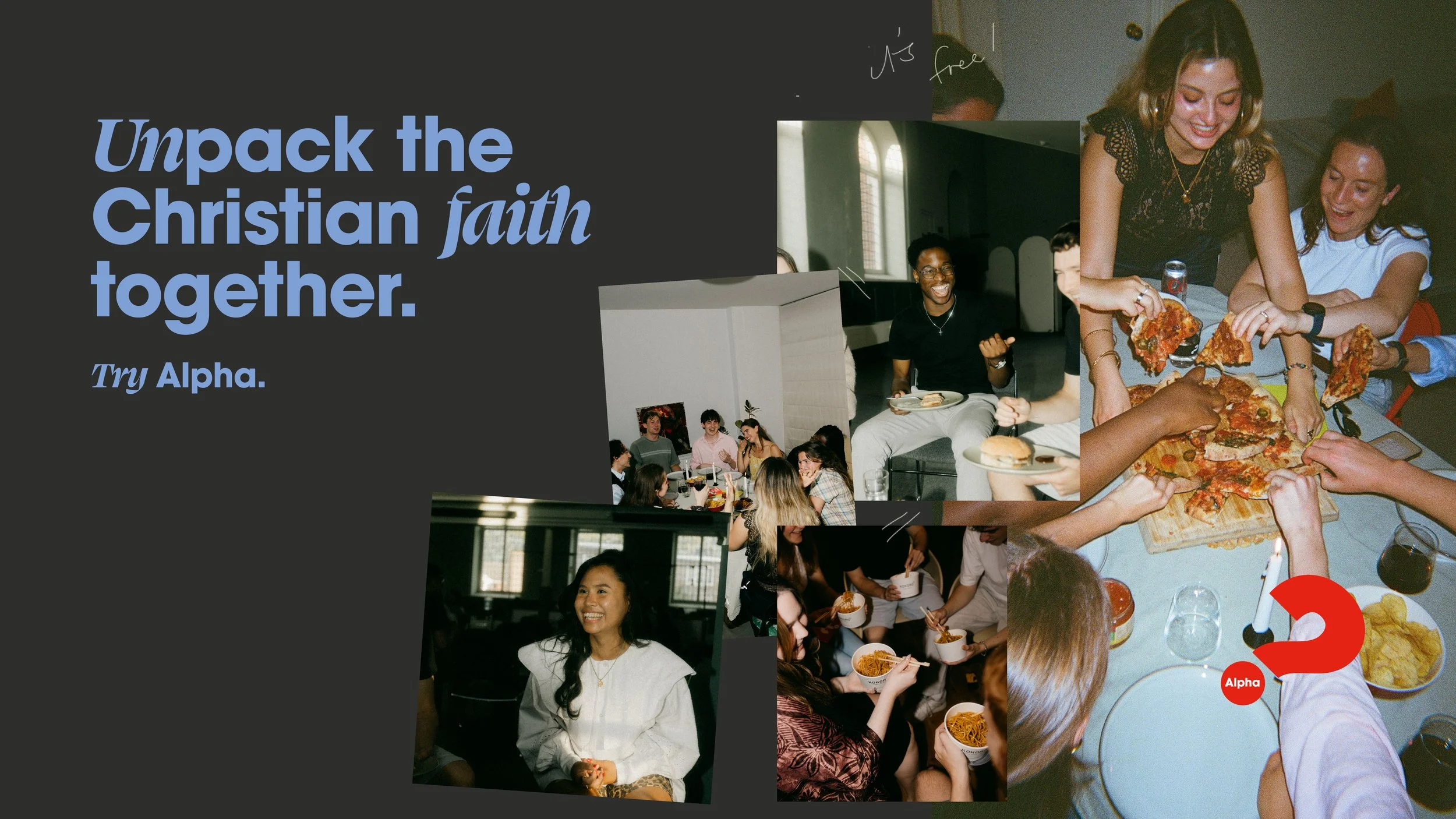 Try Alpha Try Alpha | Explore Faith Today - Join Alpha — St Andrew's Church, Watford