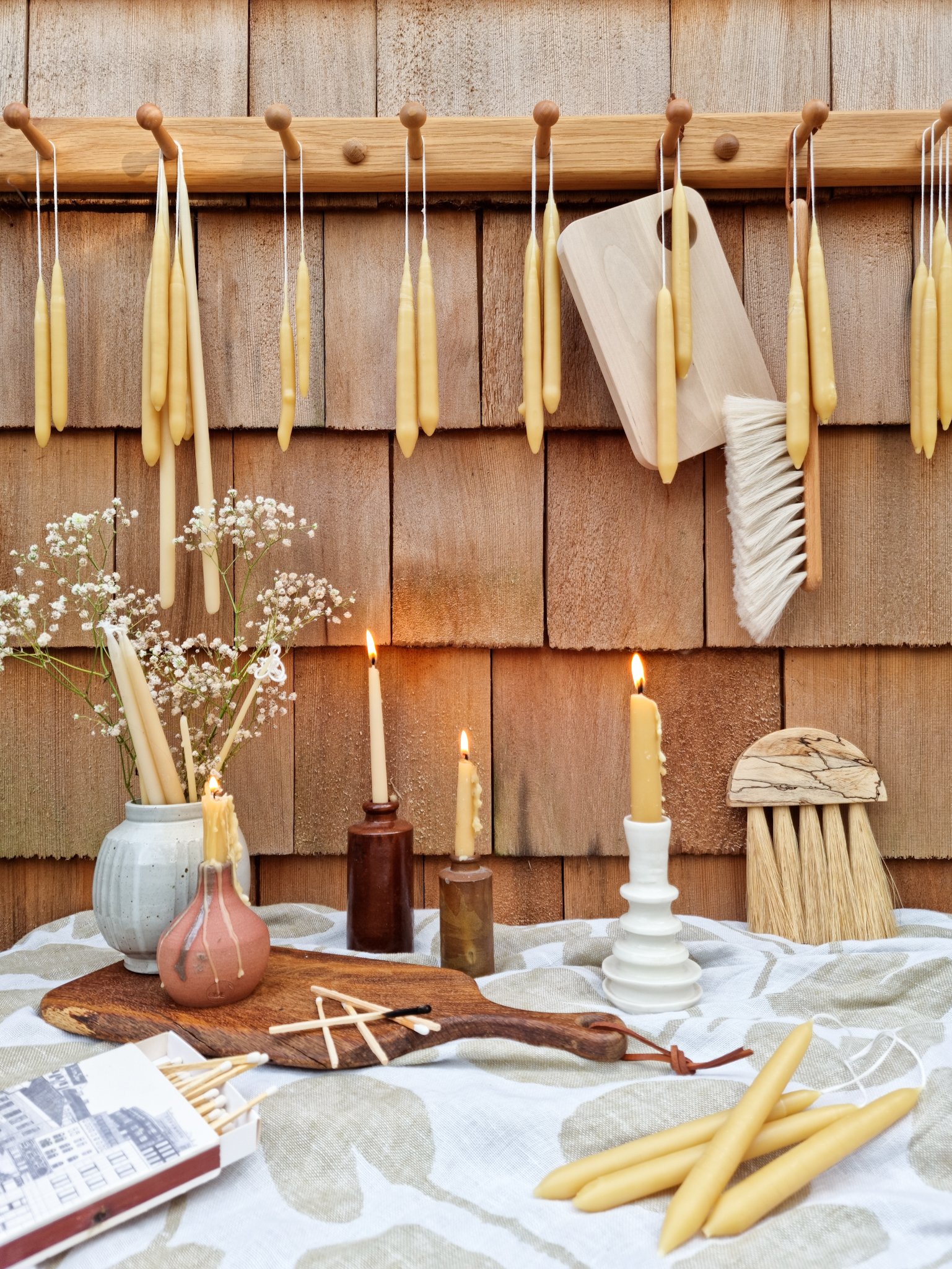Homemade Reused Beeswax Candles. — Alice in Scandiland