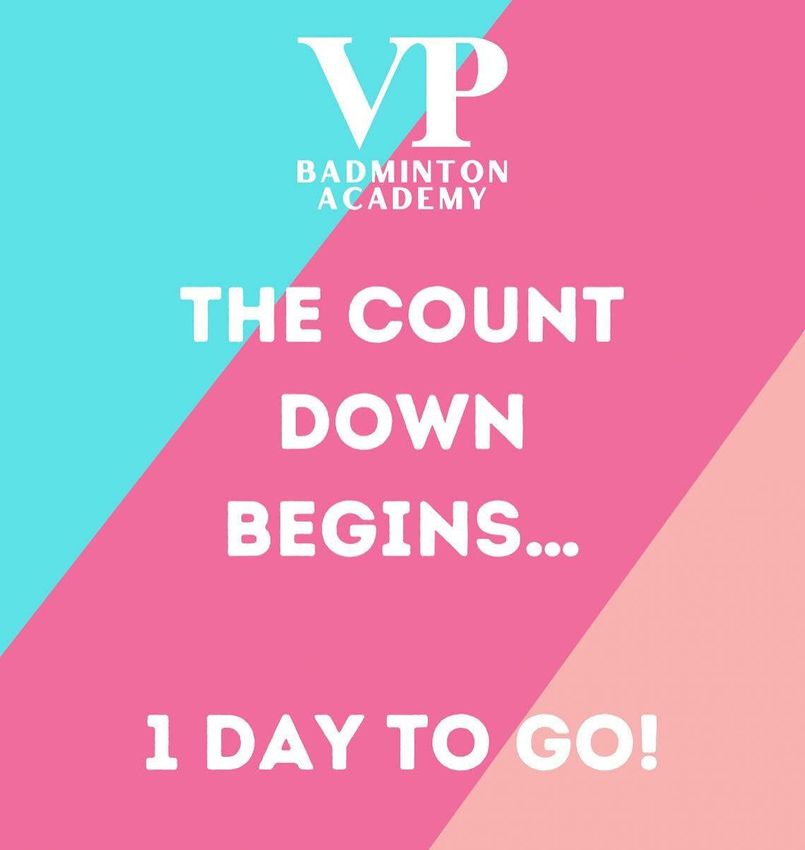VP Academy starts tomorrow! 

Who is excited 🙋🏼&zwj;♀️

Thank you so much to everyone who has signed up and helped support this exciting new journey. It&rsquo;s going to be a busy one!!!

#vpacademy #newacademy #badmintonberkshire #badmintoninreadi