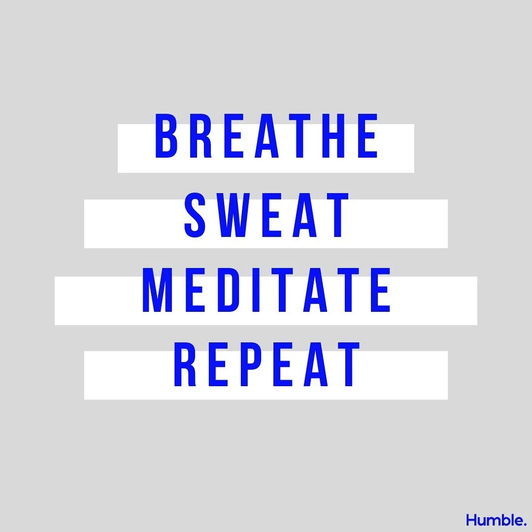 Repeat after us: breathe in, breathe out 💙. #humbleyoga #breathwork #newyear #yoga #yogapractice #yogainaction #breathe #meditation #movement