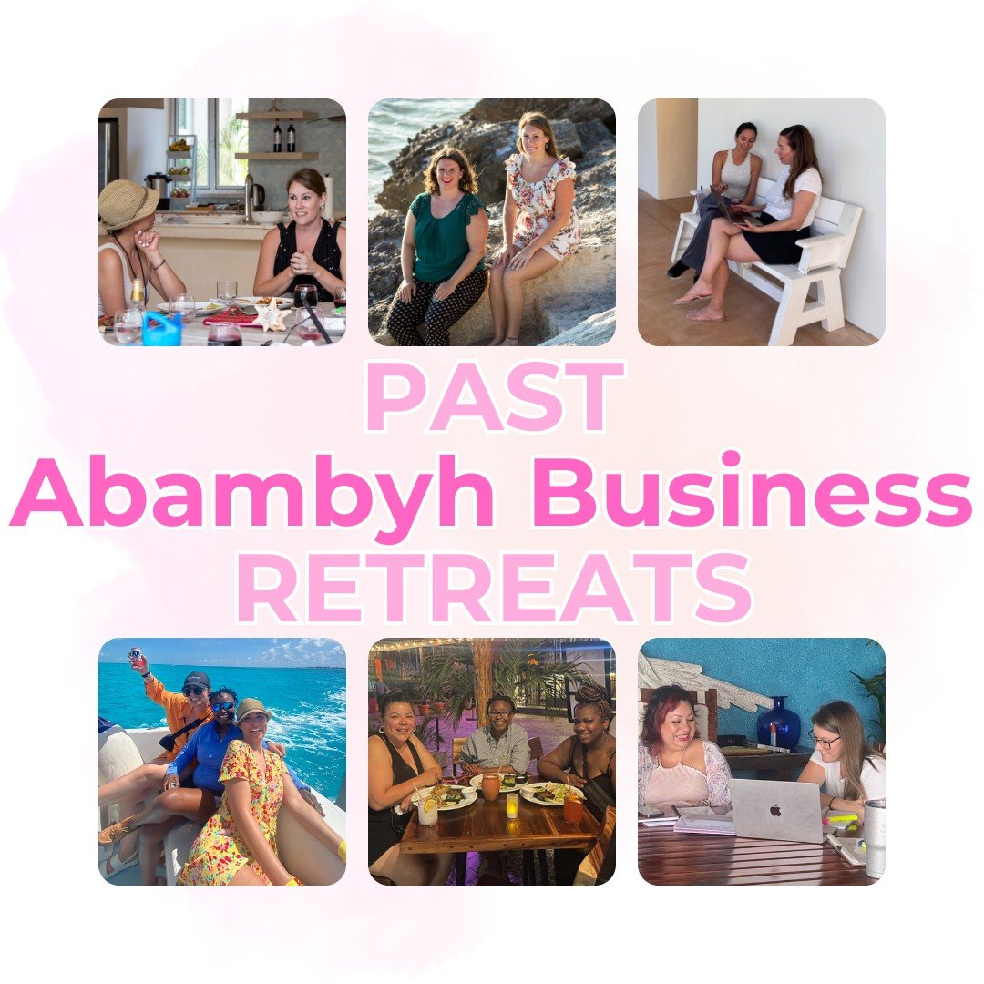 ✨Mood today: feeling nostalgic, reflecting on past Abambyh Business retreats.

If you've been to one of our retreats, share one of your 𝙠𝙚𝙮 𝙩𝙖𝙠𝙚𝙖𝙬𝙖𝙮𝙨 in the comments below! 💬

Here are some of mine:

🔗𝗖𝗢𝗡𝗡𝗘𝗖𝗧, was a networking re