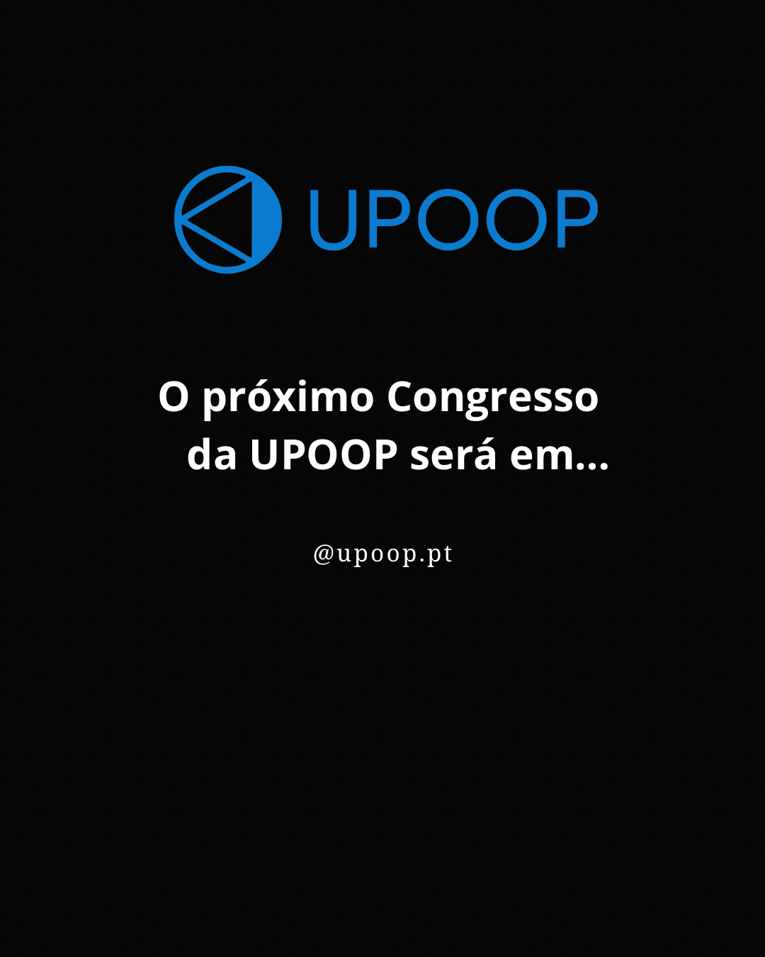 O XXIX CIOC’27 já tem destino… descubra onde!