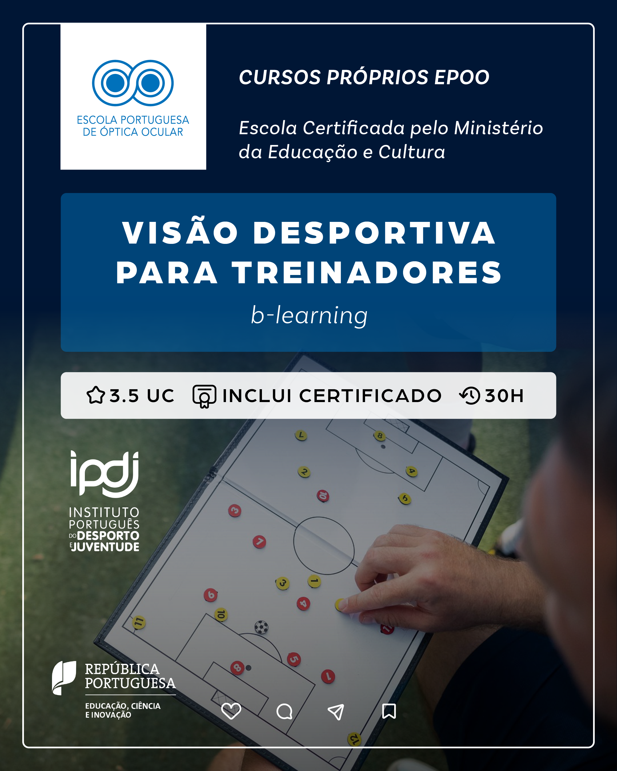 Curso de Visão Desportiva para Treinadores