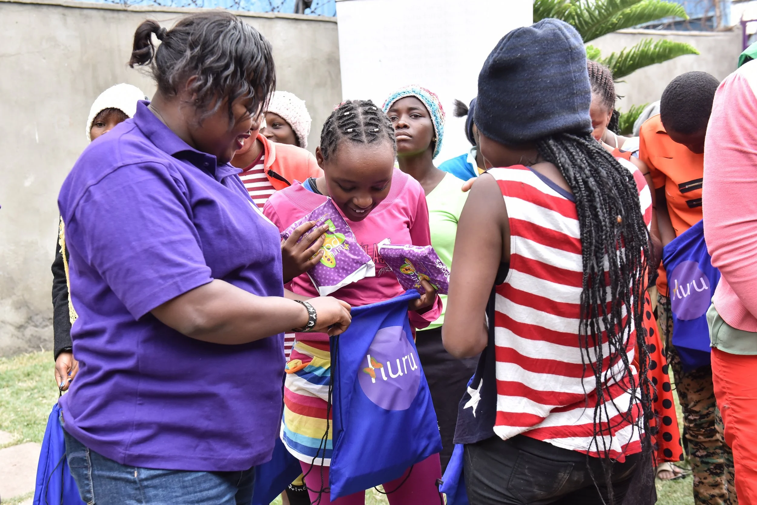 This Is L. &amp; Huru Partner to Fight Period Poverty 