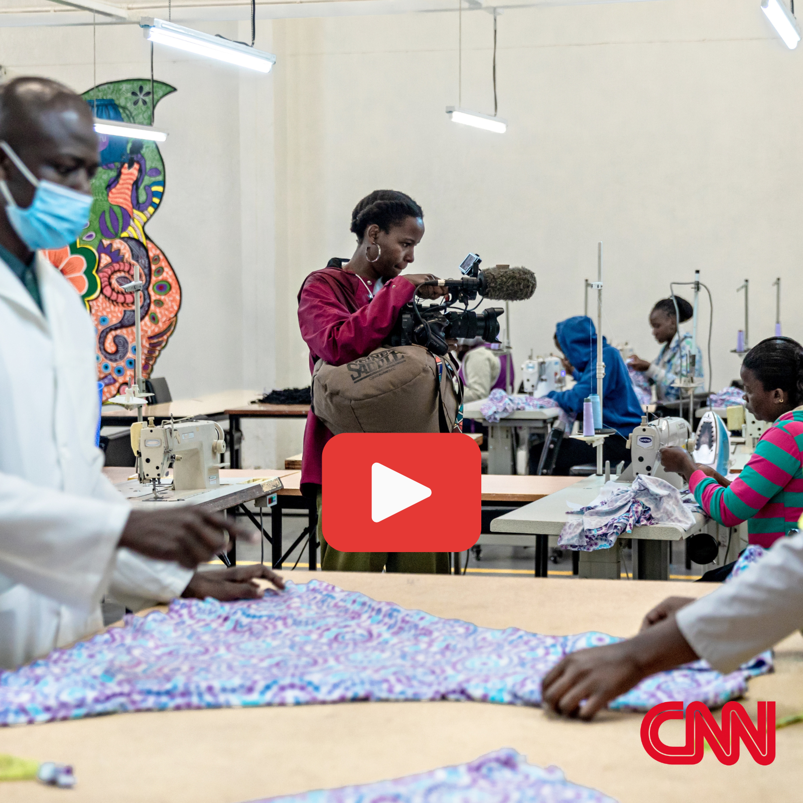 CNN “As Equals” Spotlights Huru International and Period Poverty in Kenya