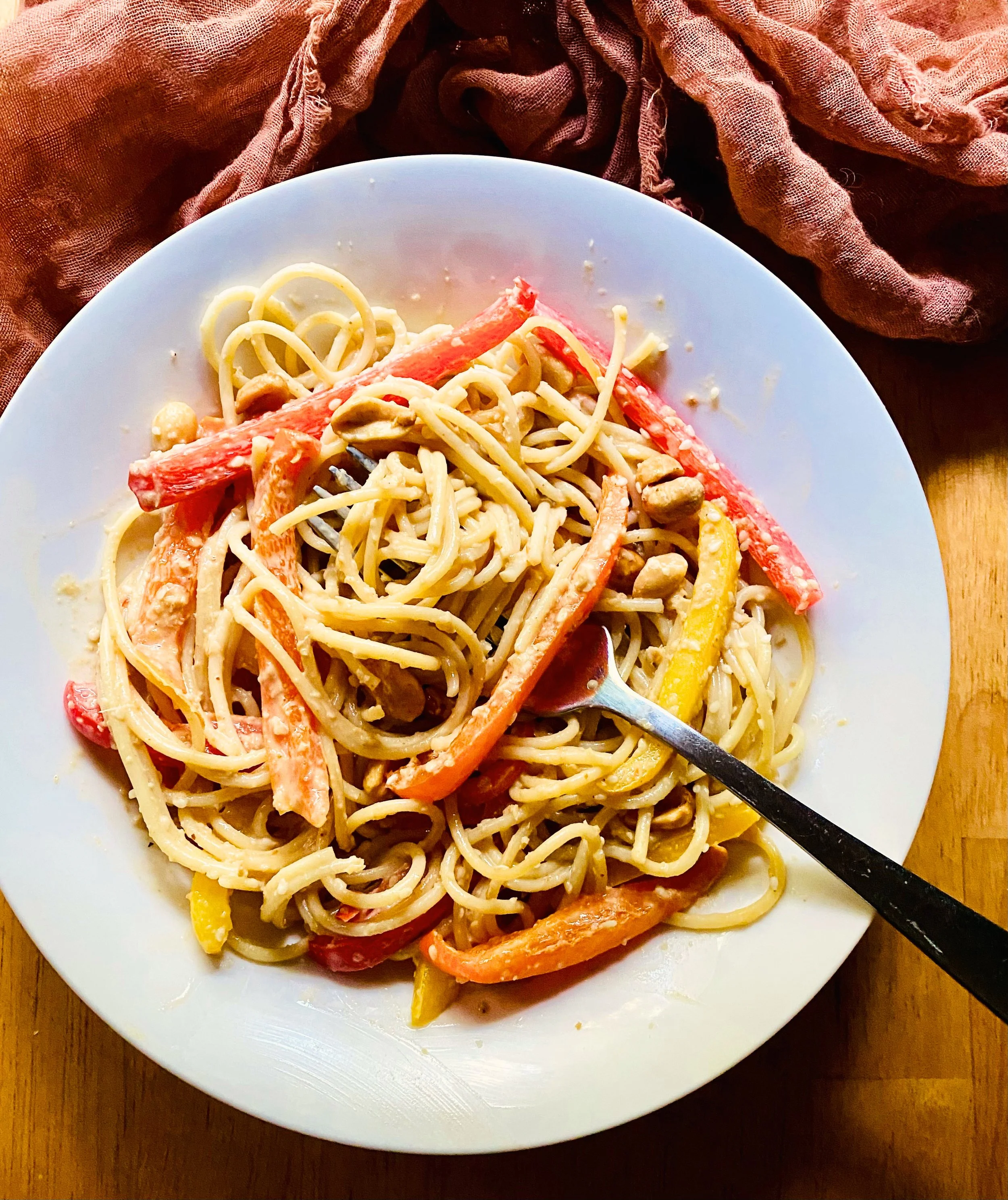 No-Stress Meals: Peanut Sesame Noodles