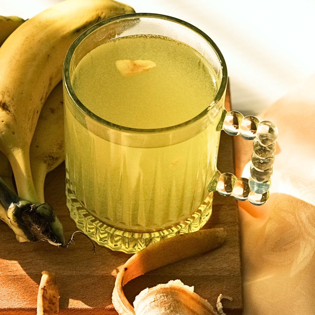 Nutrient Rich Banana Peel Tea