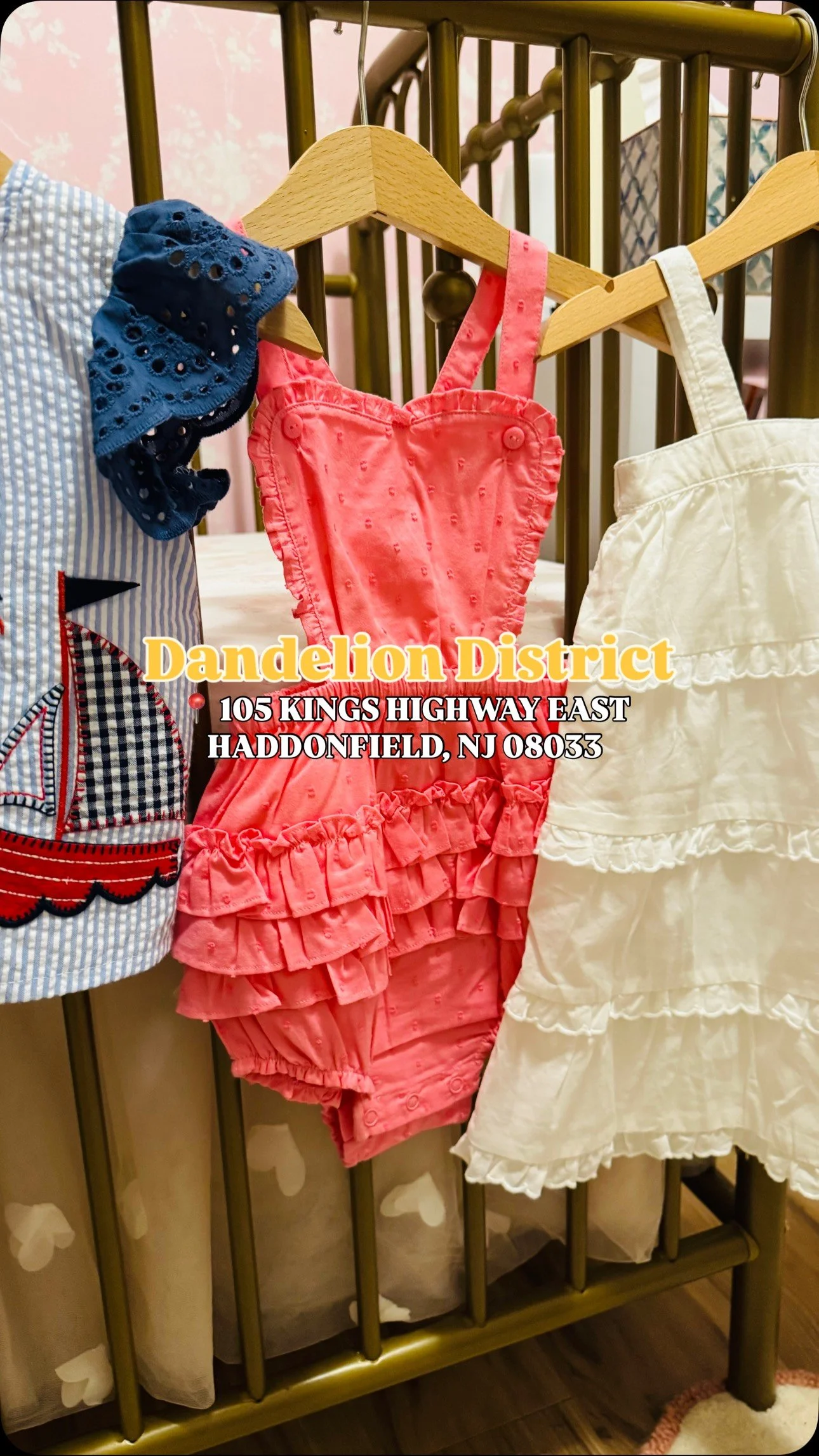 ✨ Did you know @downtownhaddonfield has a new children’s consignment shop? We stopped by @dandeliondistrictnj after their ribbon cutting last month and fell in love with all the cute options for babies to tweens 👗👖🧦🩳
Right now they have su