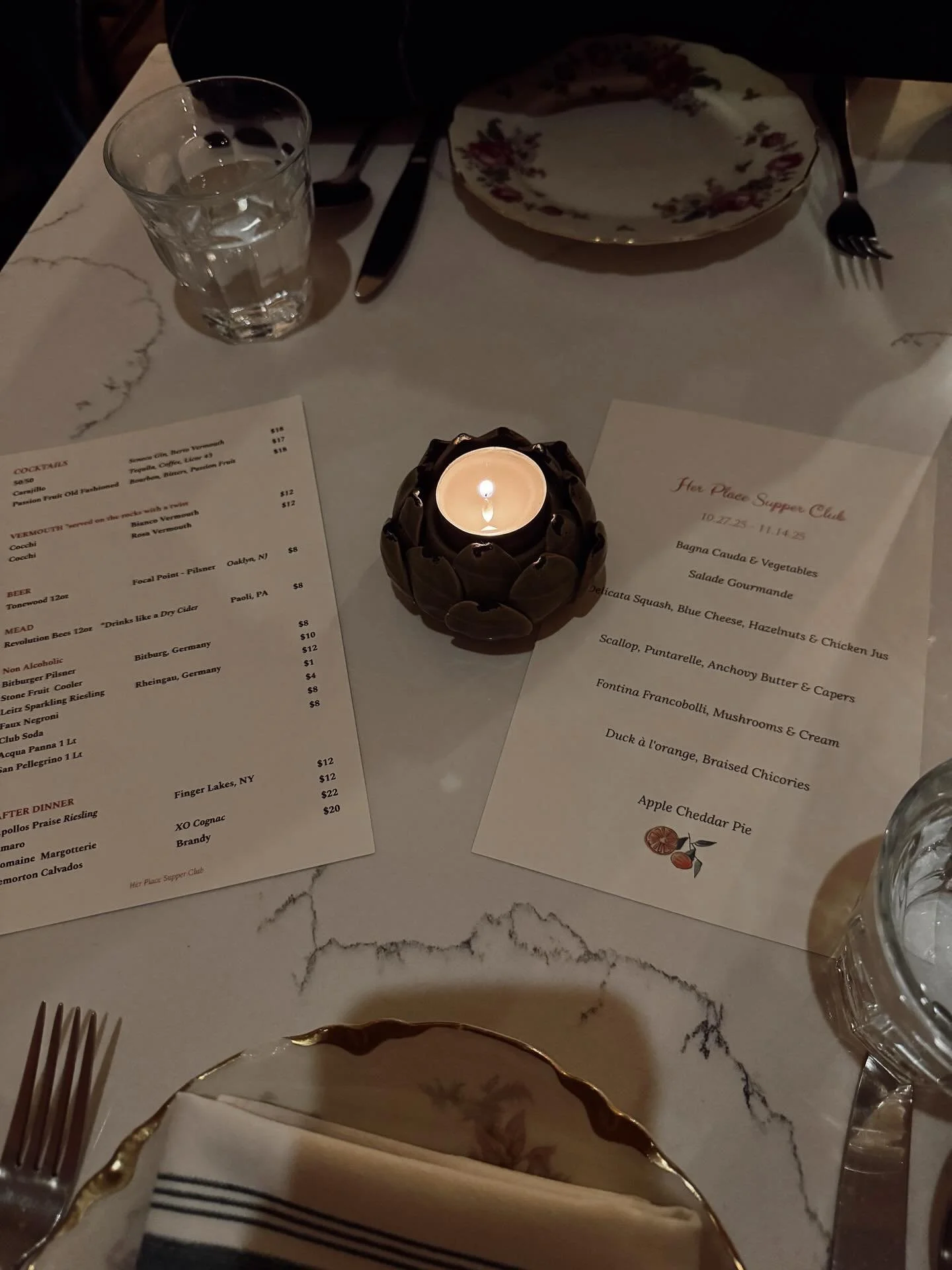 Earlier this month, my husband and I were fortunate enough to get reservations to @herplacesupperclub !!! And we left speechless. Each course truly outdid the one before and we don&rsquo;t even know how that was possible because every bite was AMAZIN