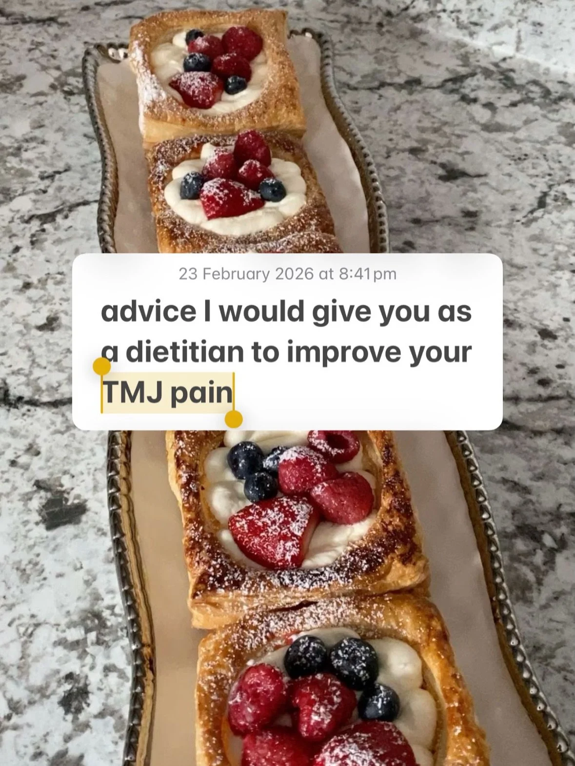 sincerely, a fellow TMJ-D girlie 👋🏽 
#tmj #tmjdisorder