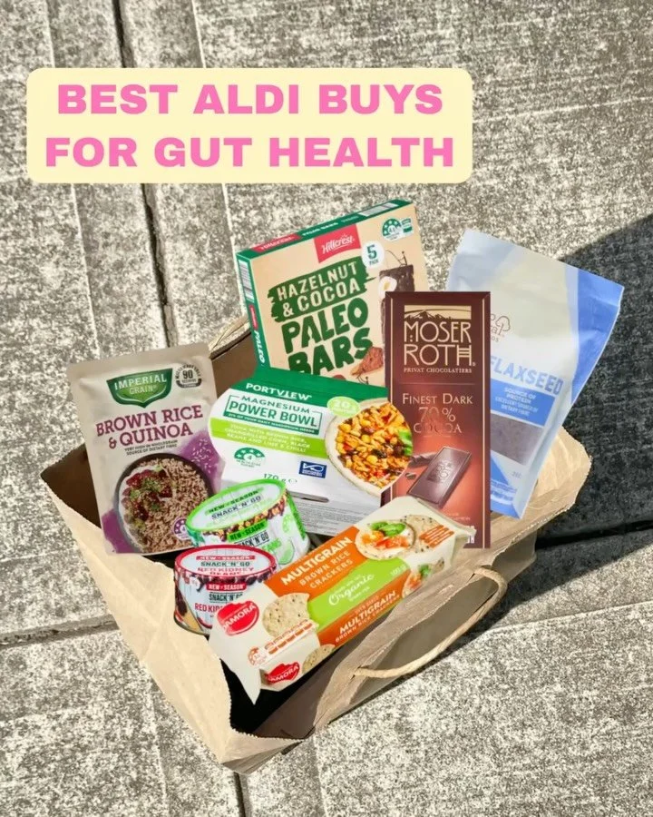 we loveee aldi. add these to your shopping list pronto!!!! 

#guthealth #guthealthdietitian #ibsfriendly #aldifinds #dietitiantips