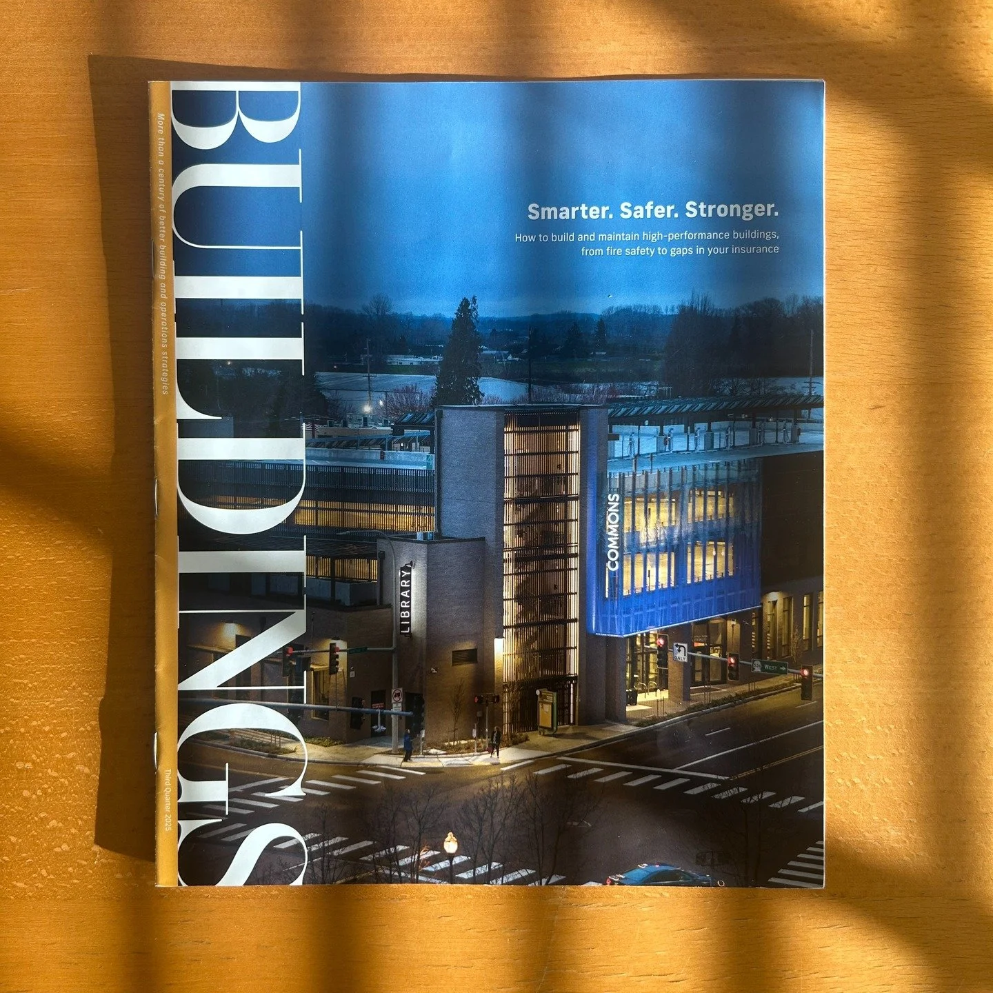 Proud to see the Mount Vernon Library Commons featured in BUILDINGS magazine!

Read about how the all-electric design, ultra-tight building envelope, and innovative systems helped achieve an estimated Energy Use Intensity (EUI) of 12- roughly 4x bett