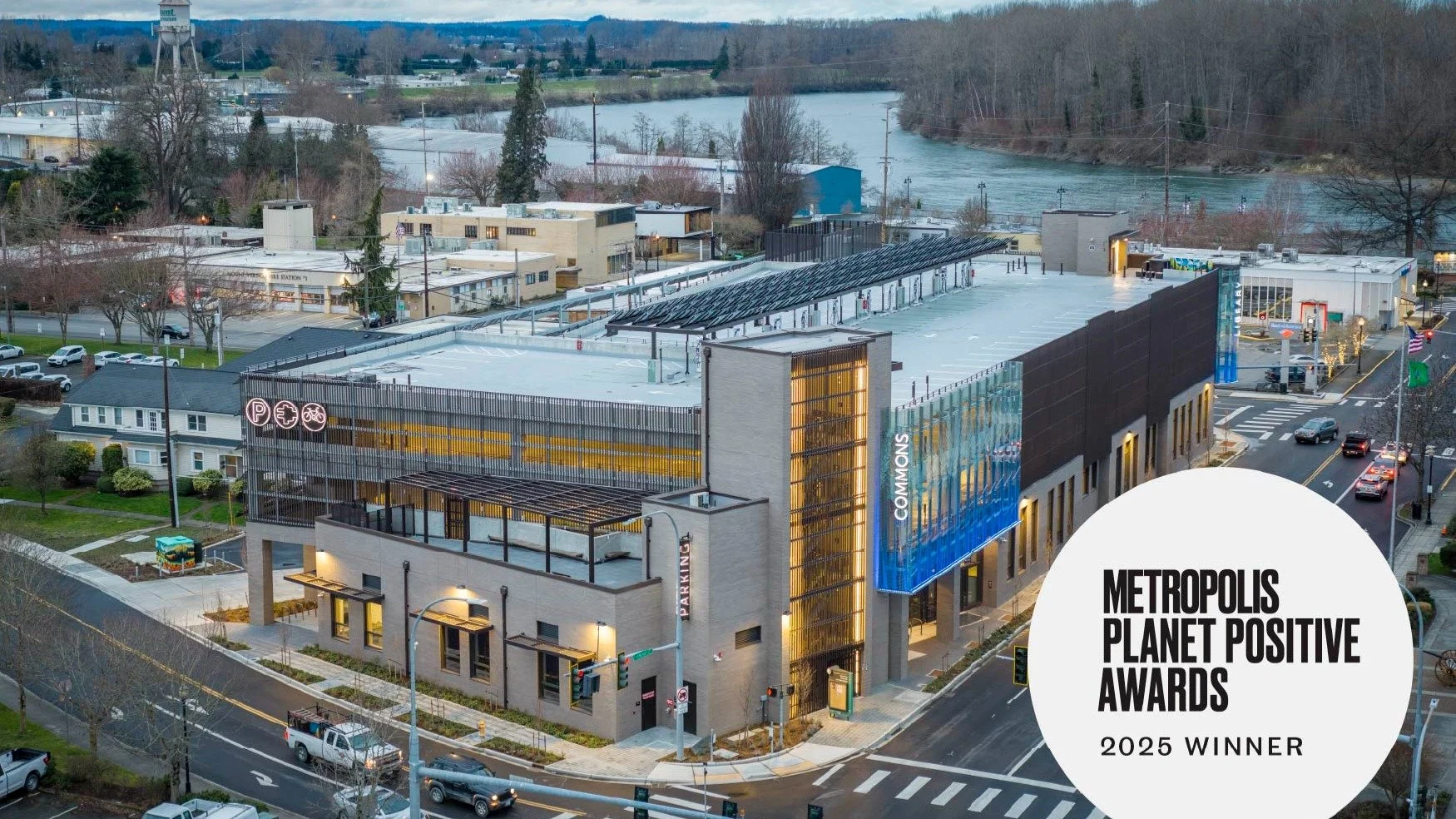 We're honored to share that the Mount Vernon Library Commons has won the METROPOLIS Planet Positive Award for &quot;Design for Resilience!&quot; 

This recognition celebrates buildings that continue to serve their communities through shifting energy,