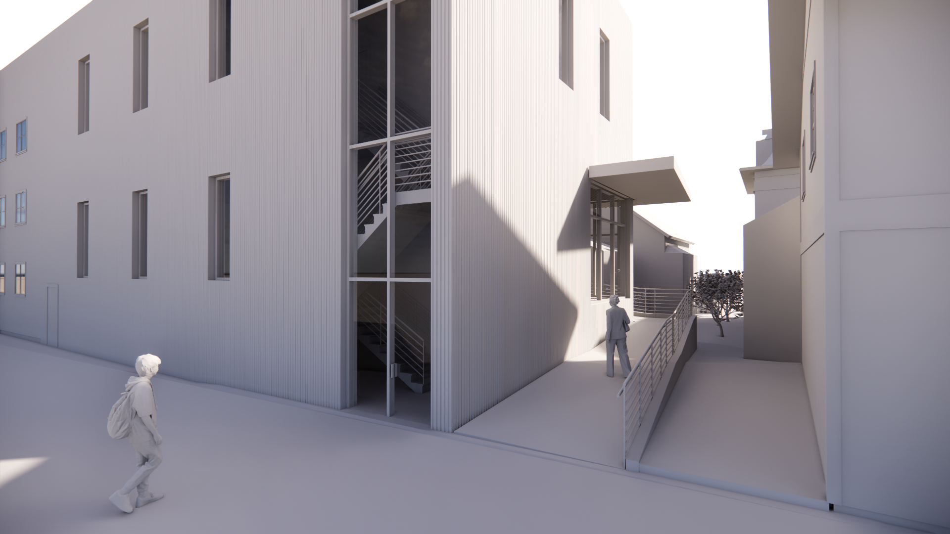 Gallery Building - South Ramp.png