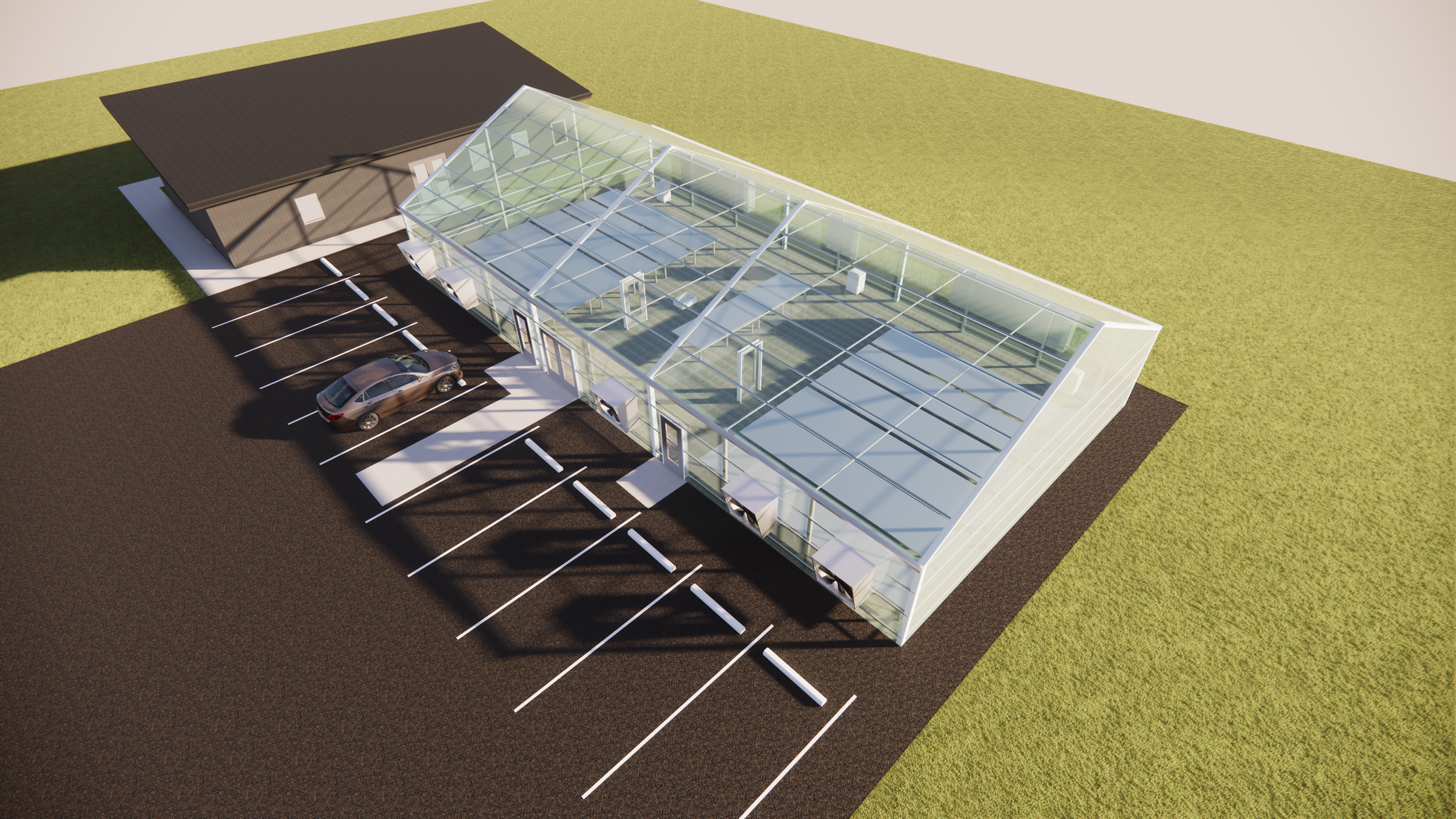 University of Washington NWREC Greenhouse