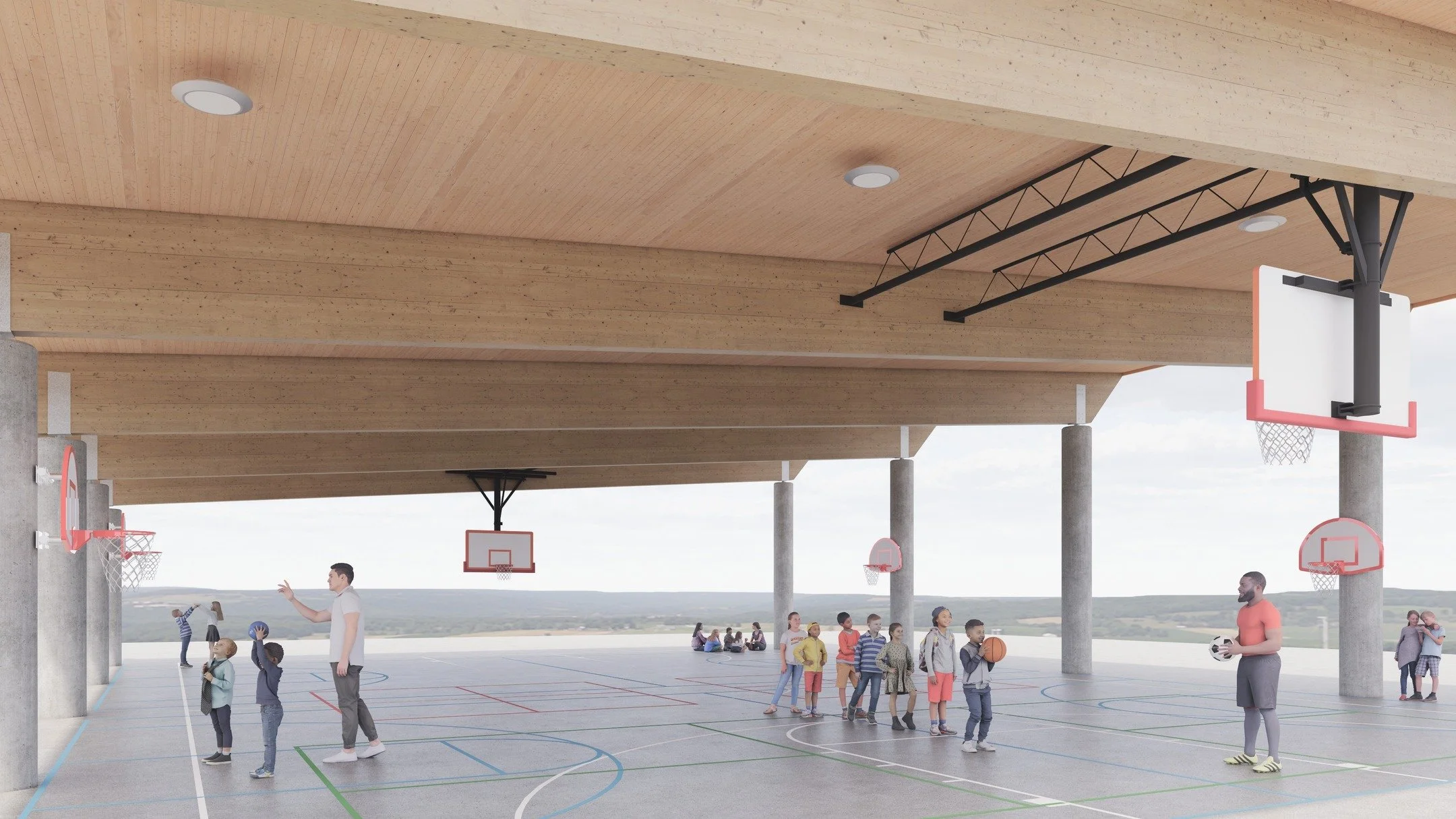 HKP is bringing mass timber to a school near you!

Our mass timber covered play structure prototype for Edmonds School District went to bid earlier this year, and will be constructed this summer. HKP worked to deliver two similar prototypes for the D
