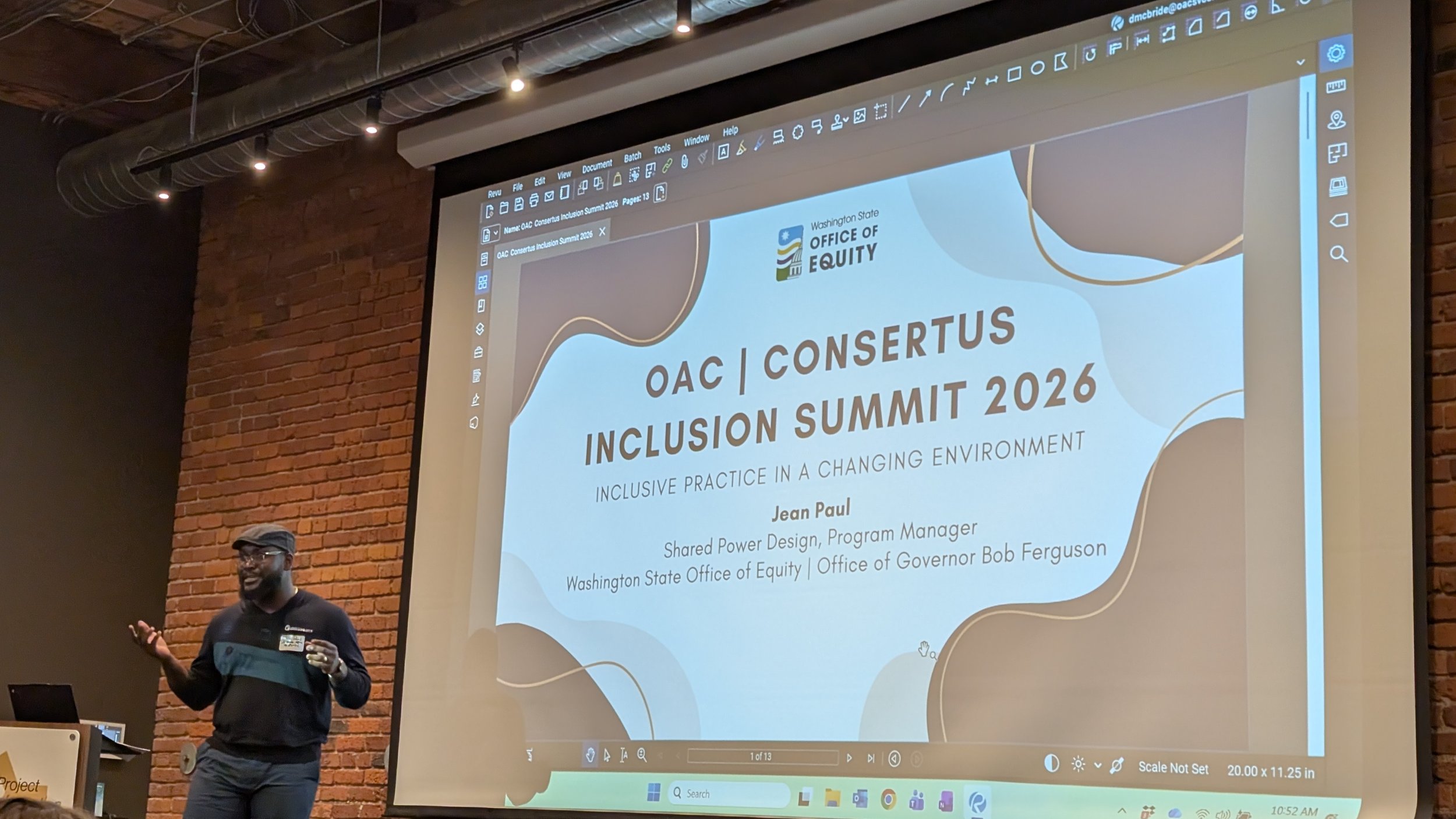 Recently Christine and Brian attended the Concertus Inclusion Summit at their Seattle offices. A very mentally "full" day spent in the company of people across the built environment. Presentations and discussions covered topics such as expl