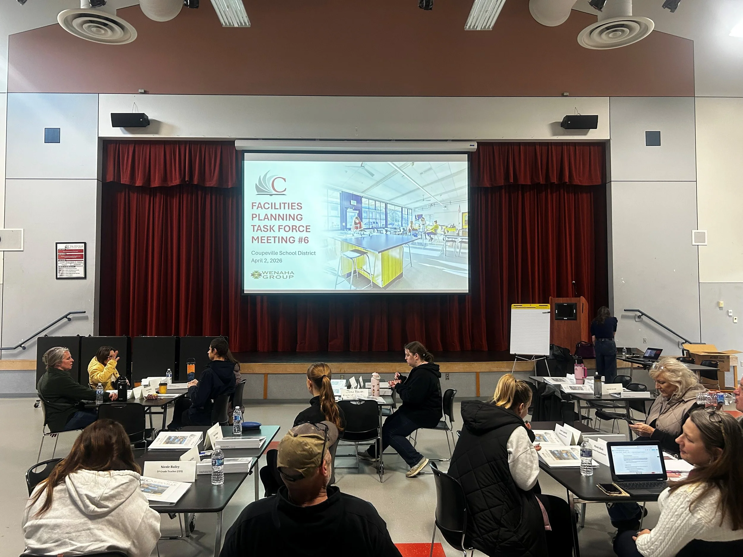 Austin and Brian recently met with the Coupeville School District Facilities Committee to discuss potential siting options for a future elementary school. Led by Wenaha Group, the conversation helped highlight the pros and cons, and missing details, 