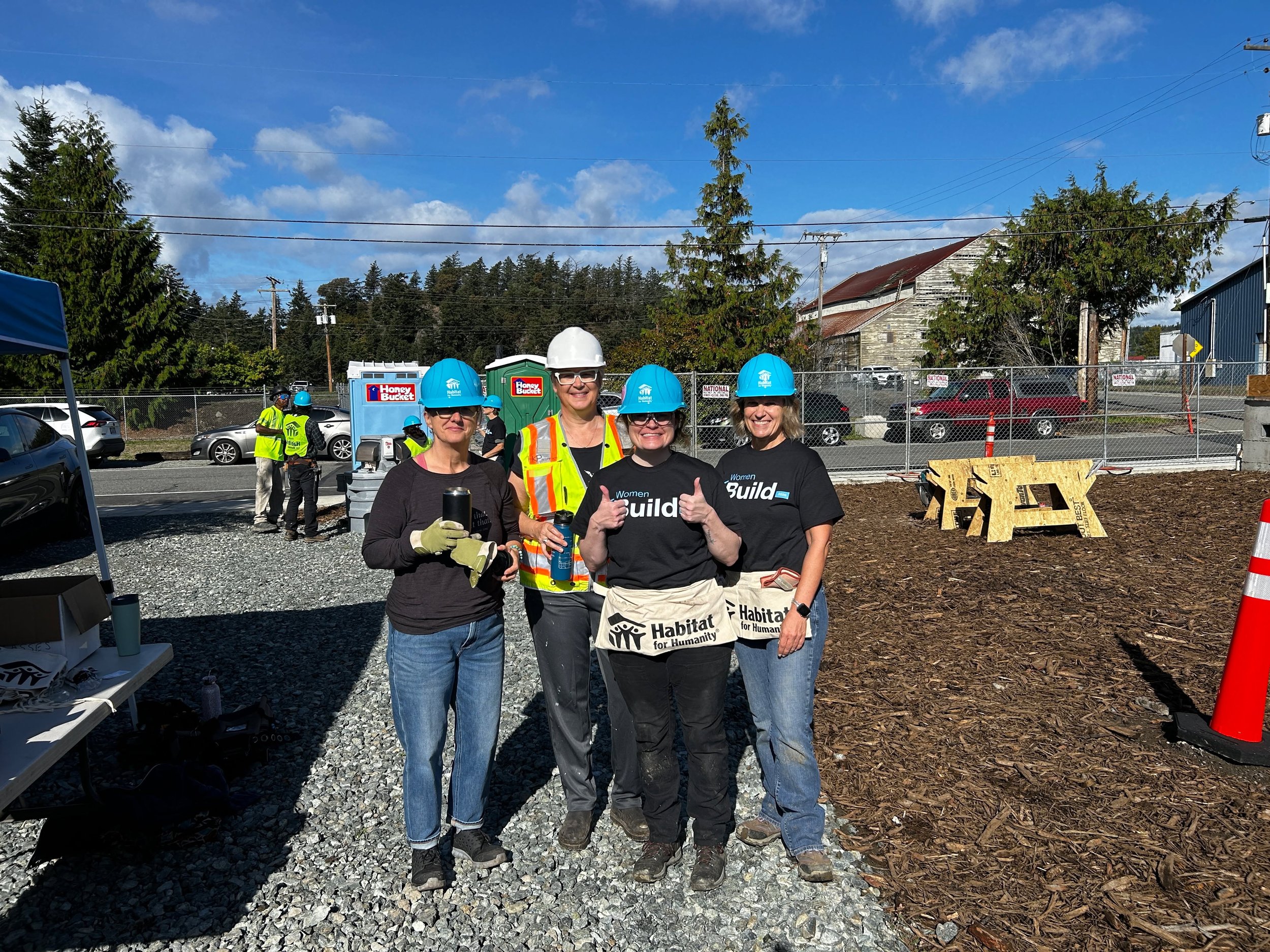 From building staircases to celebrating 100 years of learning, the HKP team was busy from dawn to dusk in the community last weekend!

We were honored to lend a hand to Skagit Habitat for Humanity for their 2026 Women Build event (Karyn learned how t