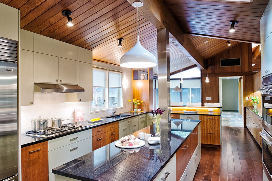Newly remodeled kitchen
