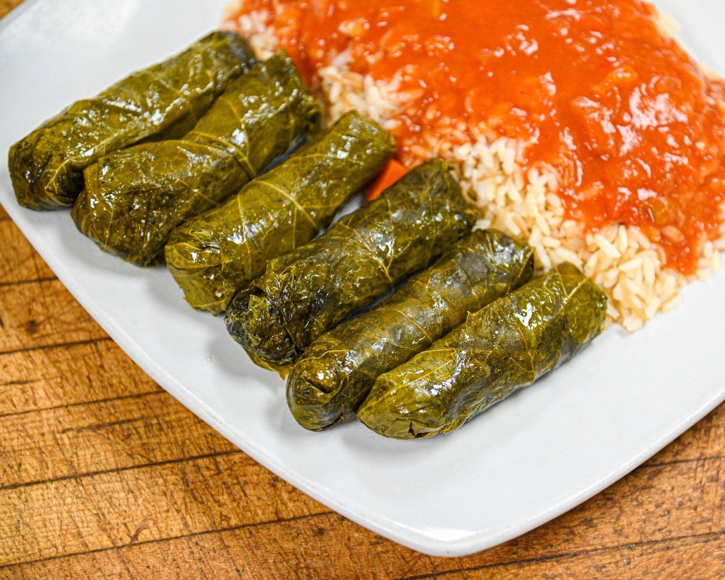 Try our flavorful Stuffed Grape Leaves today! These are available in meat and vegetarian options, we have something here for everyone!

👉 Open 11am-10pm Fridays &amp; Saturdays
👉 For Reservations, Call (586) 979-4460
👉 Online Ordering OR Delivery 