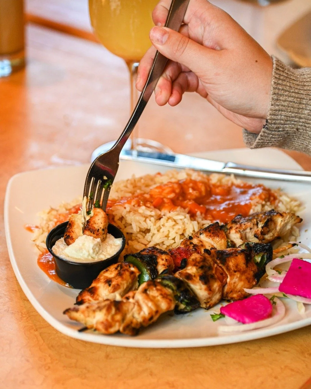 Why choose just one when you can have it all? 🤩 Our Combination Plates bring together the best of Ike&rsquo;s flavors&mdash;perfectly portioned and packed with Mediterranean goodness. A feast on one plate!

🕚 Open today 11am-10pm
📲 Order online an