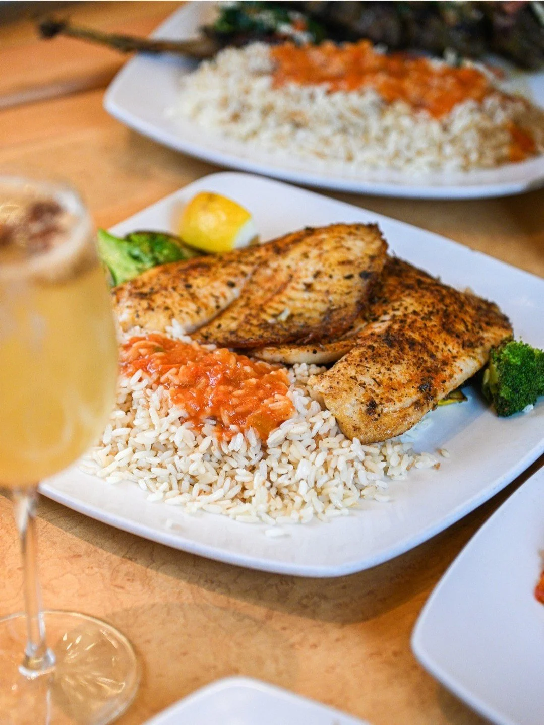 Cajun Salmon = perfection. 🌶️🔥
Flaky, seasoned, and packed with bold flavor.

🕚 Open today 11am-9pm
📲 Order online and view the menu: link in bio

#IkesRestaurant #DetroitFoodies #MediterraneanEats
