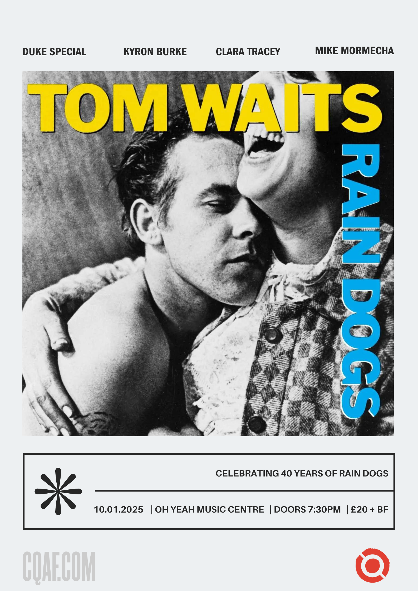 Tom Waits: Rain Dogs 40th Anniversary