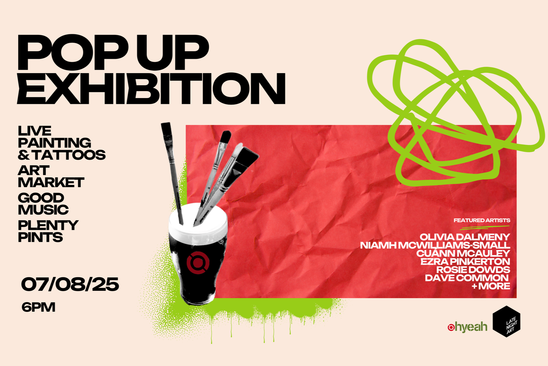 Late Night Art: Pop Up Exhibition
