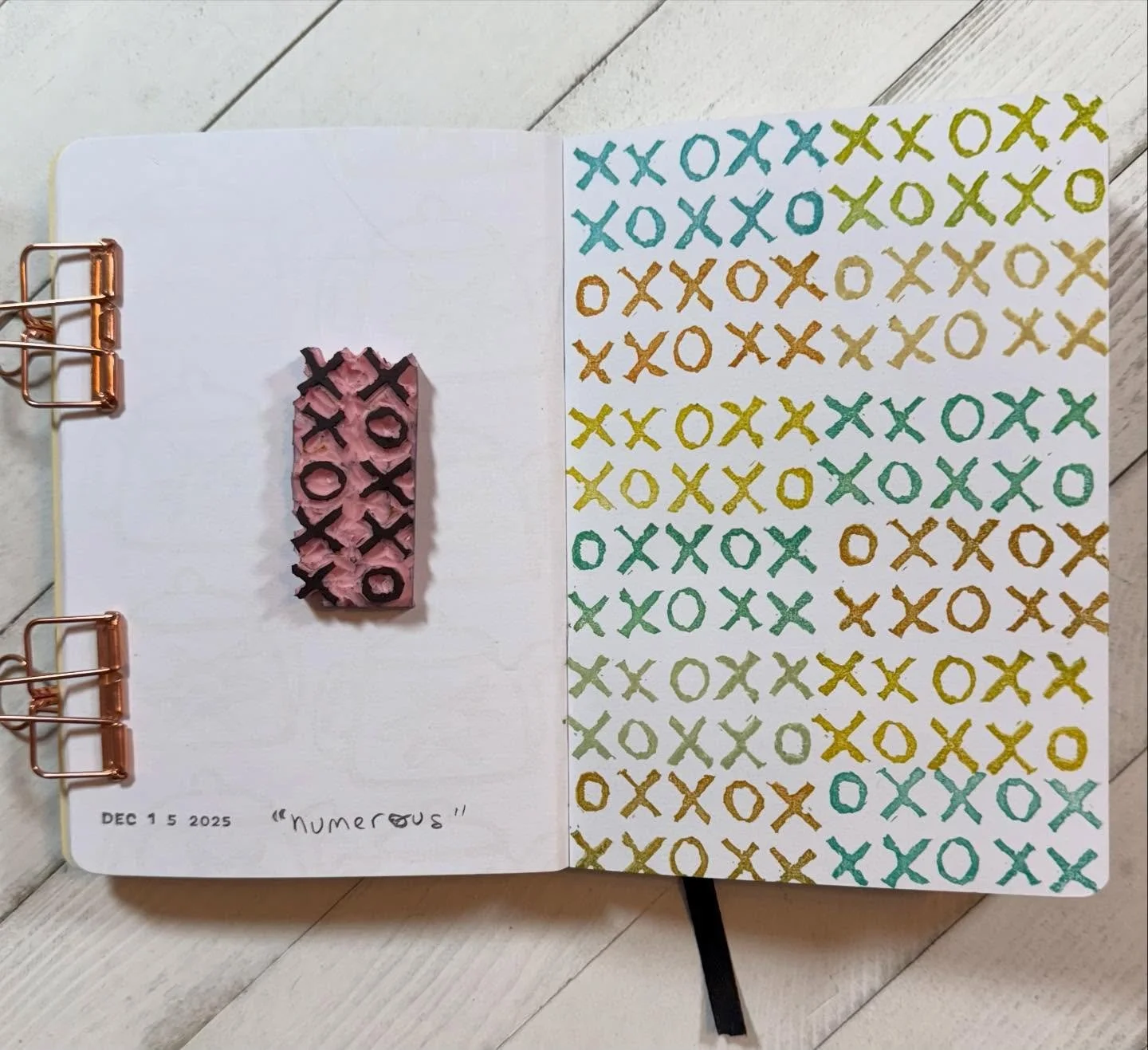 Still catching up. Here are prompts 7- 12 for #carvedecember2025 
Numerous ❌⭕️
Open Zip🤐
Candy 🐟 
Square ✳️
Water 💦 
Incredible 👽