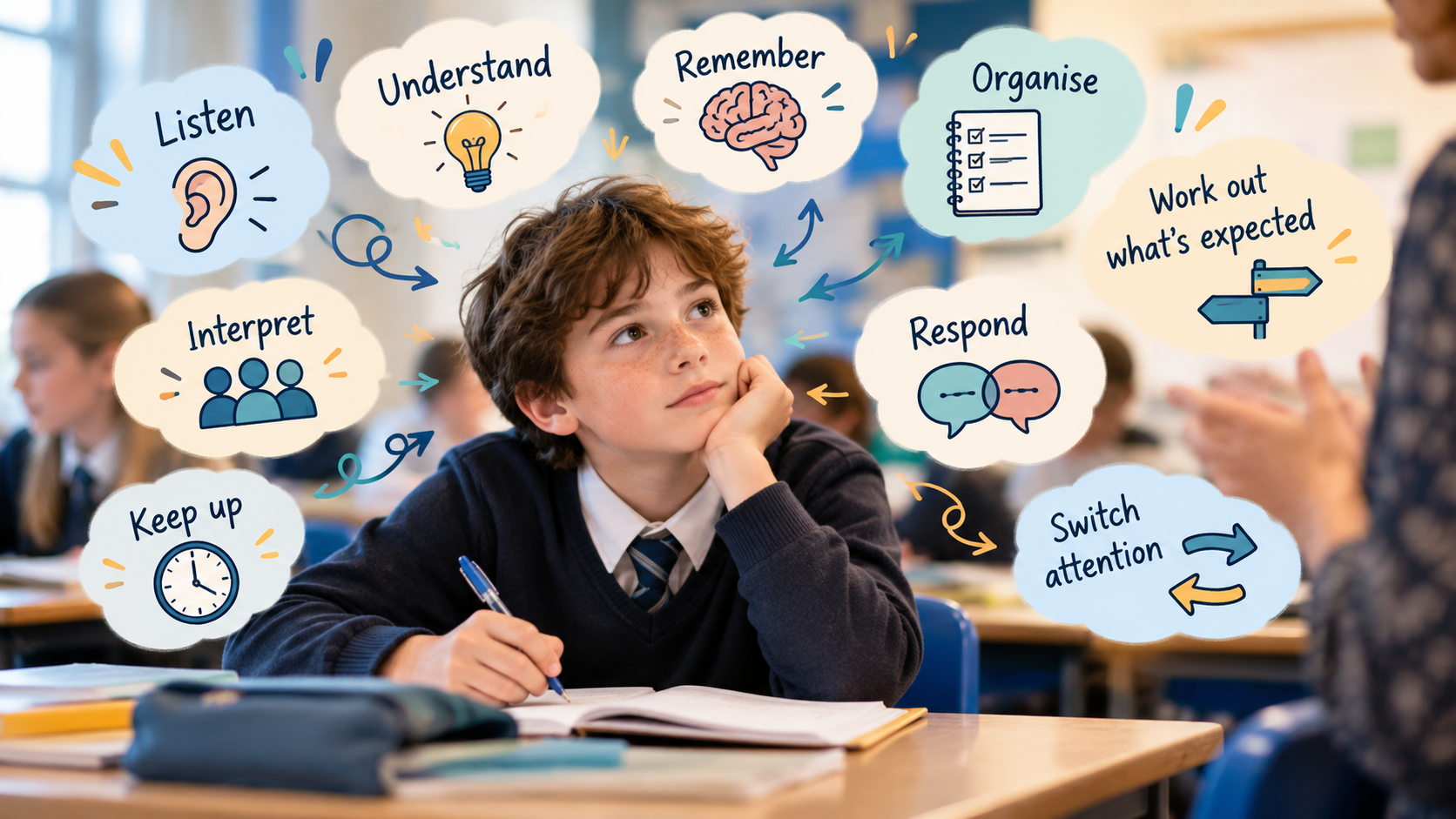 The Hidden Communication Demands of the School Day