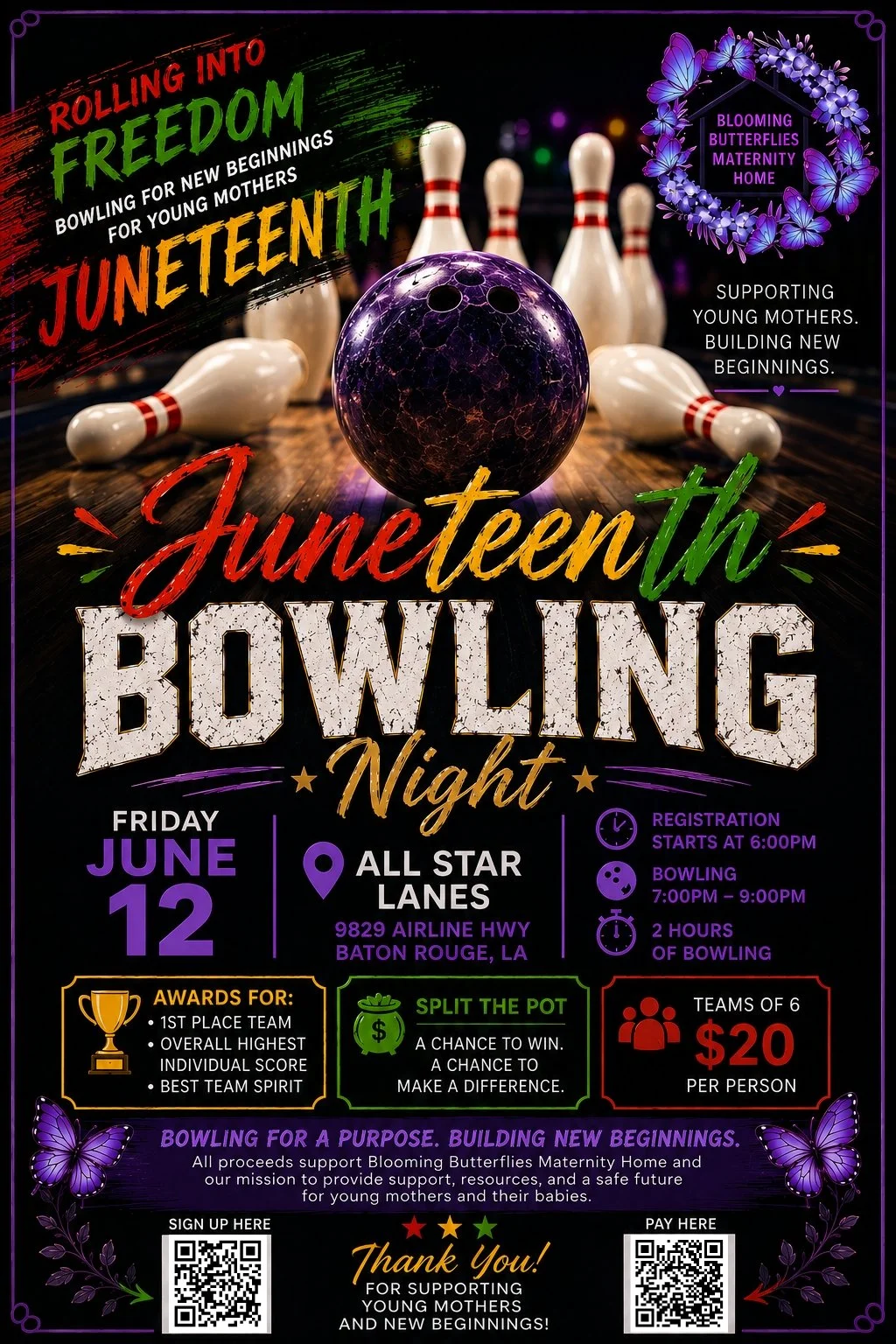 Bowling Fundraiser