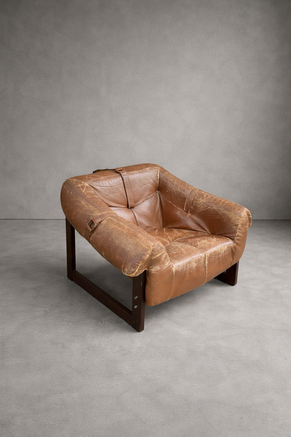 MP93 Lounge Chair by Percival Lafer, 1970s