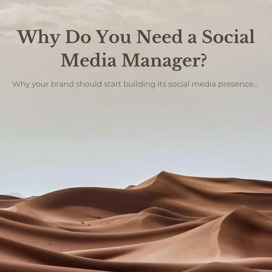✨ATTENTION ALL BUSINESS OWNERS AND ORGANIZATIONS✨
If you’re struggling with your engagement on social media or having trouble maintaining your presence on social platforms, it may be time for you to get a SOCIAL MEDIA MANAGER!
Why would you n