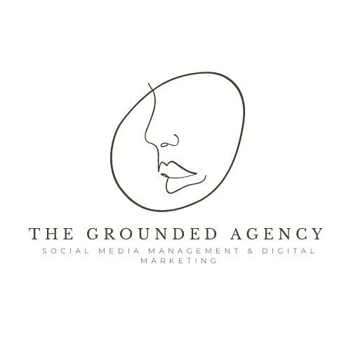 INTRODUCING...
The Grounded Agency!
I’m still not too sure about the name and the logo, but for now I think it’ll stay. I loved having “grounded” in my business name because there’s a lot of meaning behind it. It not on
