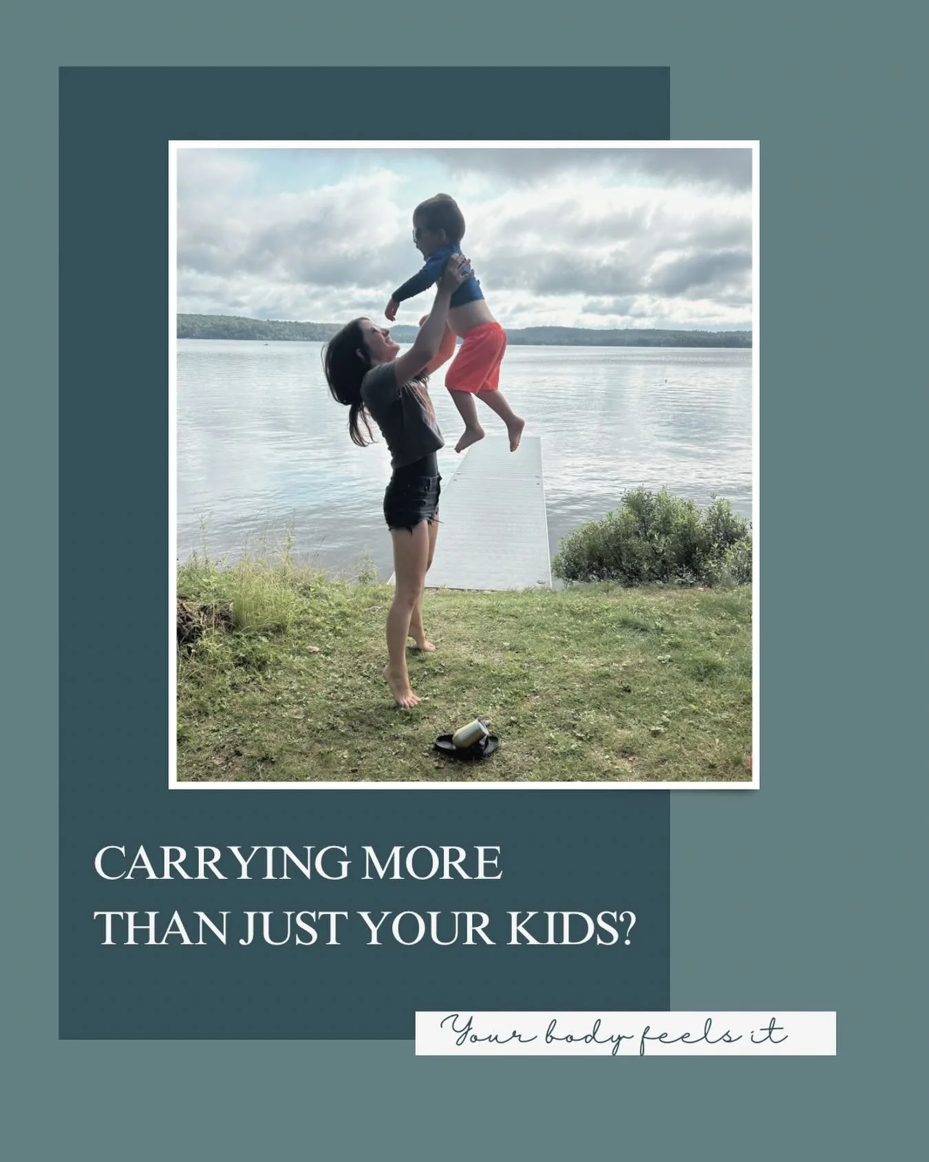 Between carrying kids, busy schedules, and everyday stress, many moms are dealing with constant tension in their bodies.

This often shows up as:
&bull; Neck and shoulder tightness
&bull; Low back pain
&bull; Headaches
&bull; Fatigue and stiffness

O