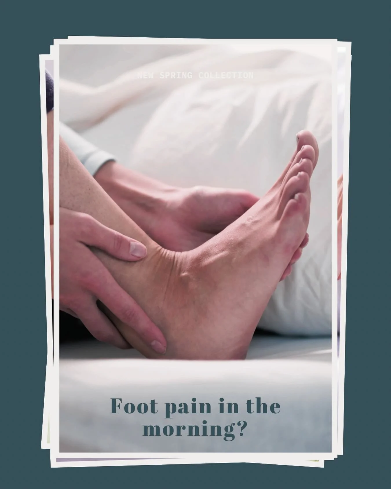 That sharp pain in your heel when you take your first steps in the morning?

That&rsquo;s one of the most common signs of plantar fasciitis &mdash; something we see a lot more of as activity levels increase in the spring.

It often develops from:
&bu