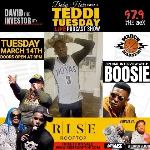 @teddituesdaypod presents @mamaheliveagain2.0 live audience interview March 14th at Rise Rooftop. Get your tickets now before it sells out at www.riserooftop.com or in @teddituesdaypod bio. Can&rsquo;t wait to see you there
