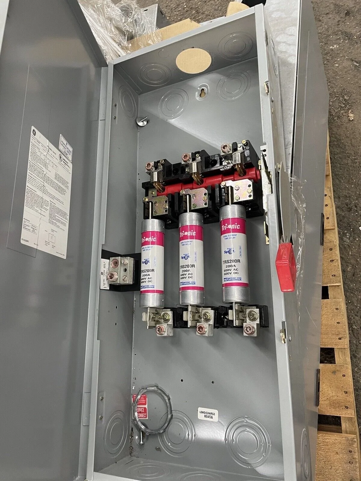 GE Spec-Setter THN3364R 200A 600V 3P Heavy Duty Non-Fusible