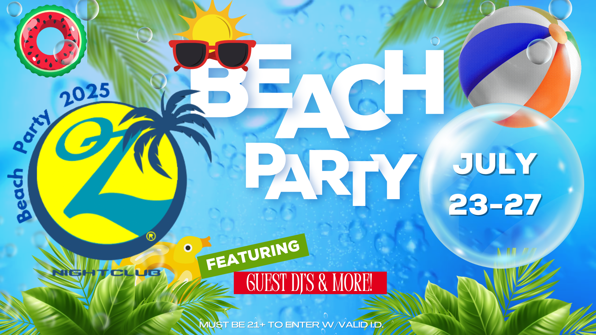 BEACH PARTY 2025