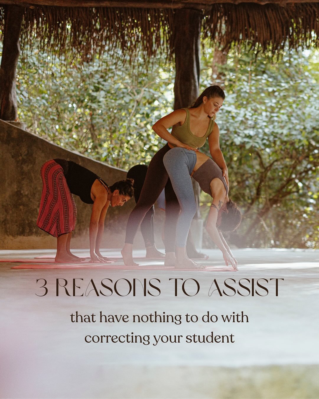 I&rsquo;ve got 99 reasons to give an assist and to &lsquo;correct&rsquo; ain&rsquo;t 1 

Tell me- 

Fave pose to assist? 

Or a pose you would reallly like to get hands on but just not sure how? 

Lemme help x