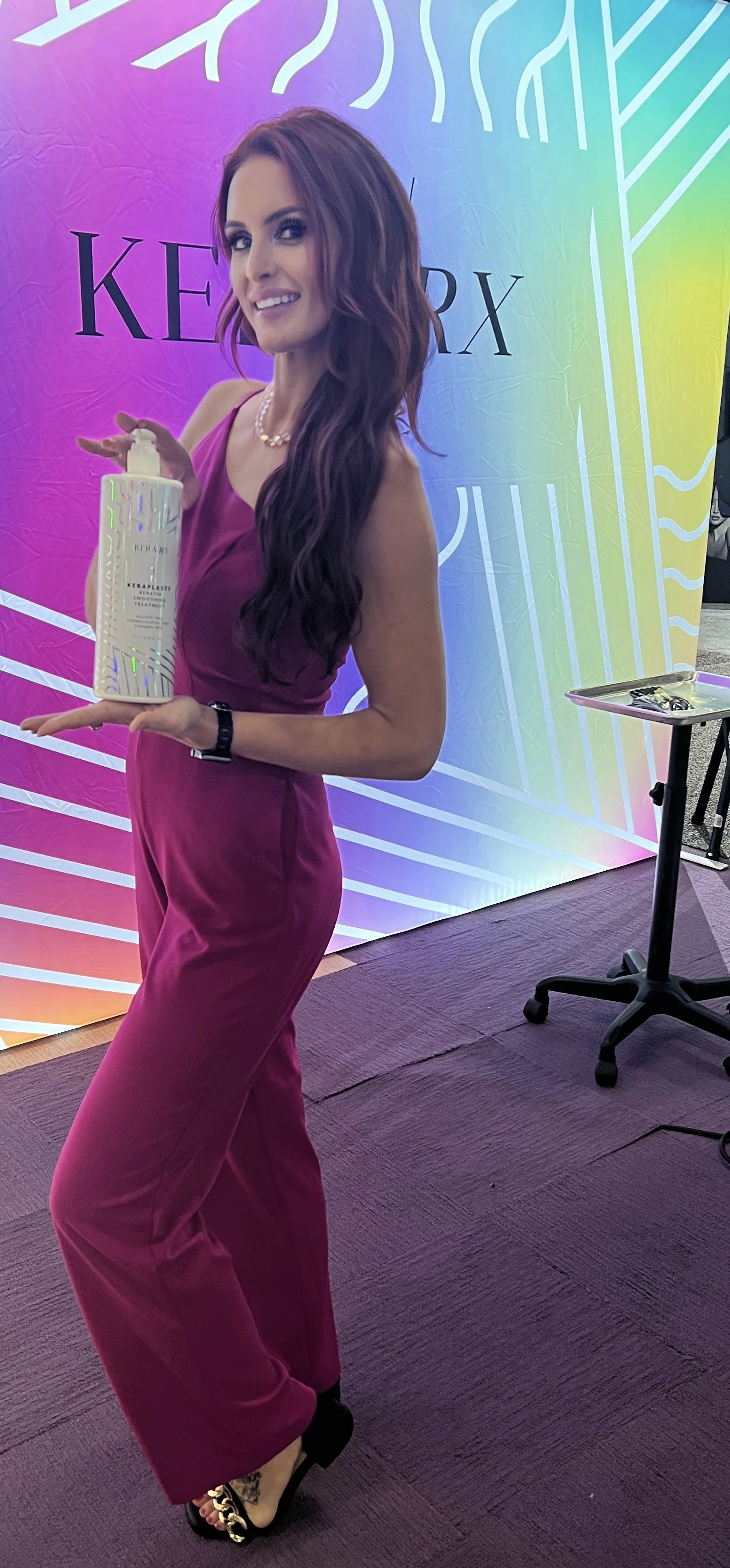 Kyli at International Beauty Show