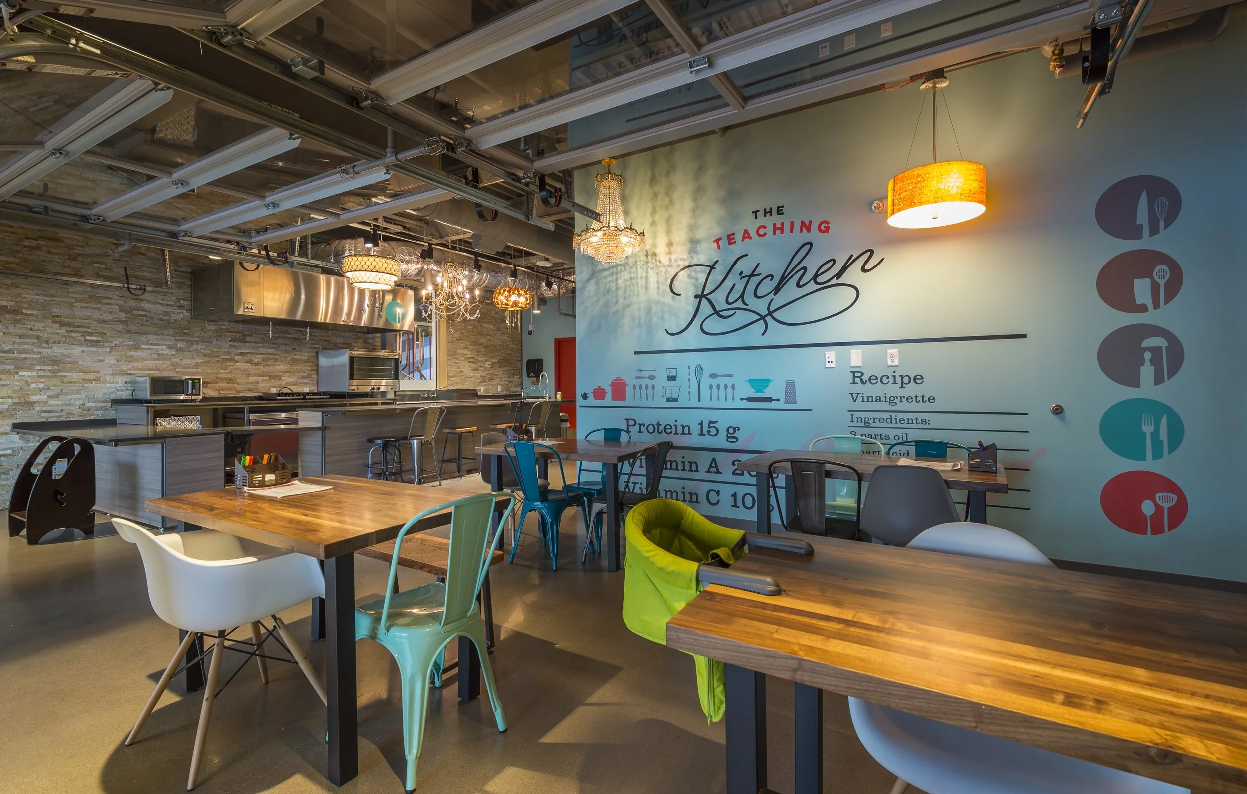 Children's Museum of Denver teaching kitchen