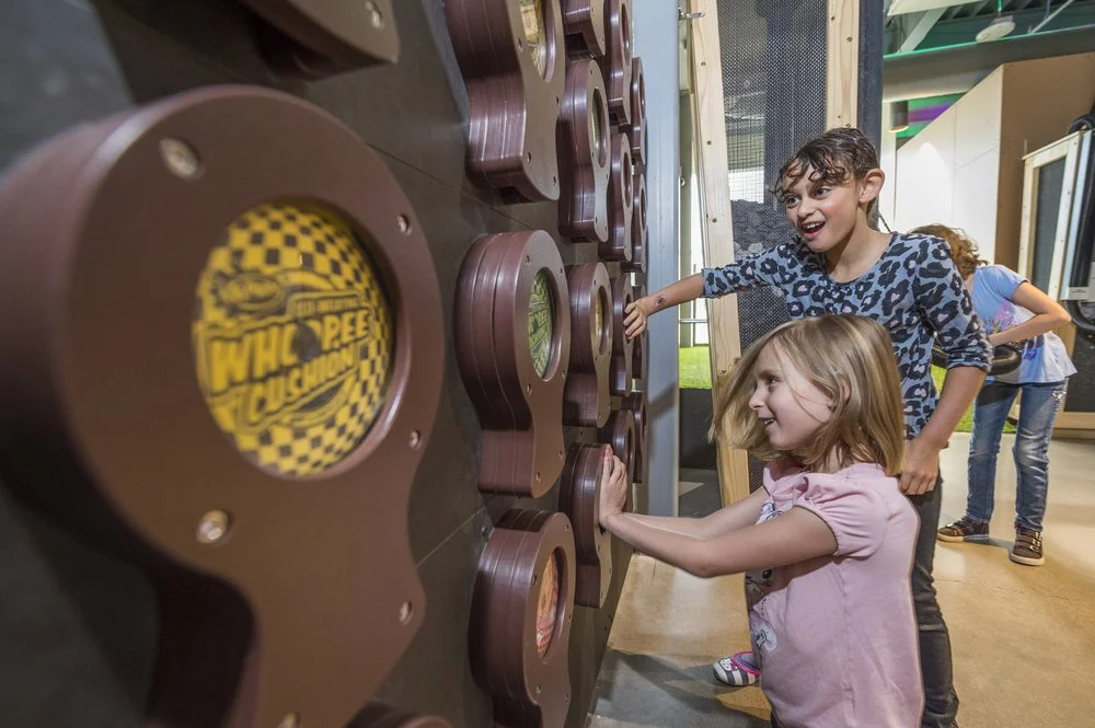 Children's Museum of Denver whoopee cushion wall