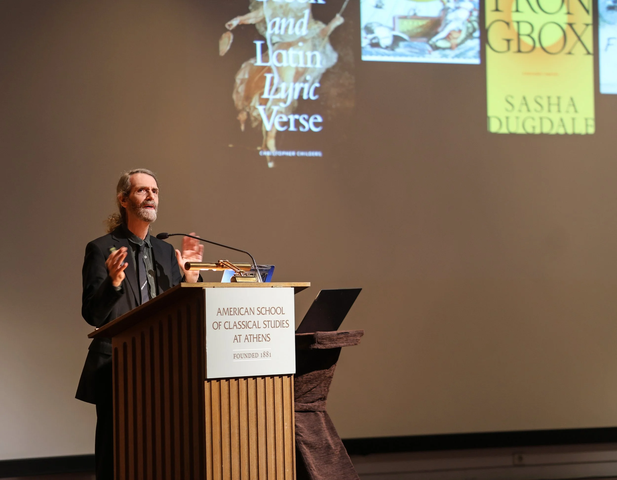 Dr Nick Lowe, Chair, Adjudication Committee speaking on the 2024 field of submissions