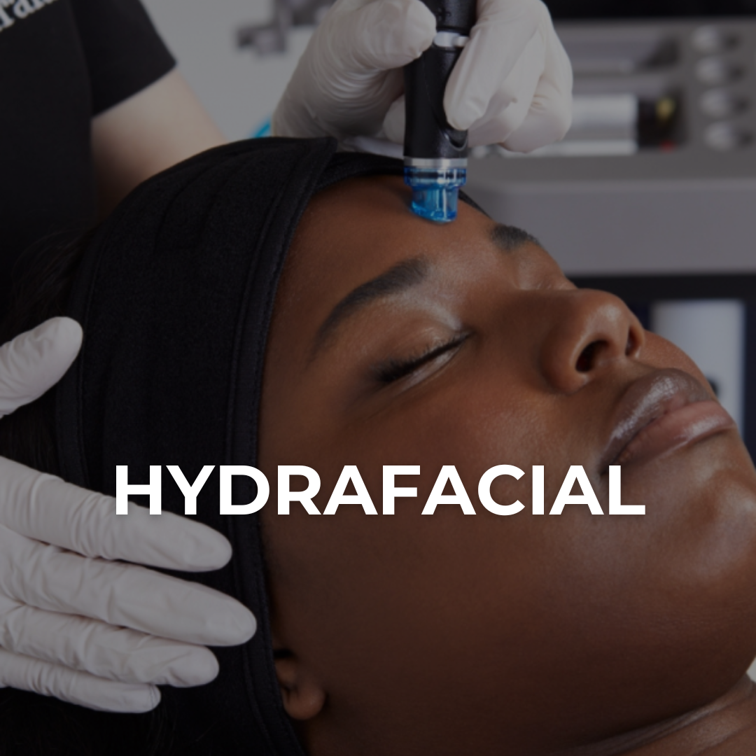 woman getting hydrafacial